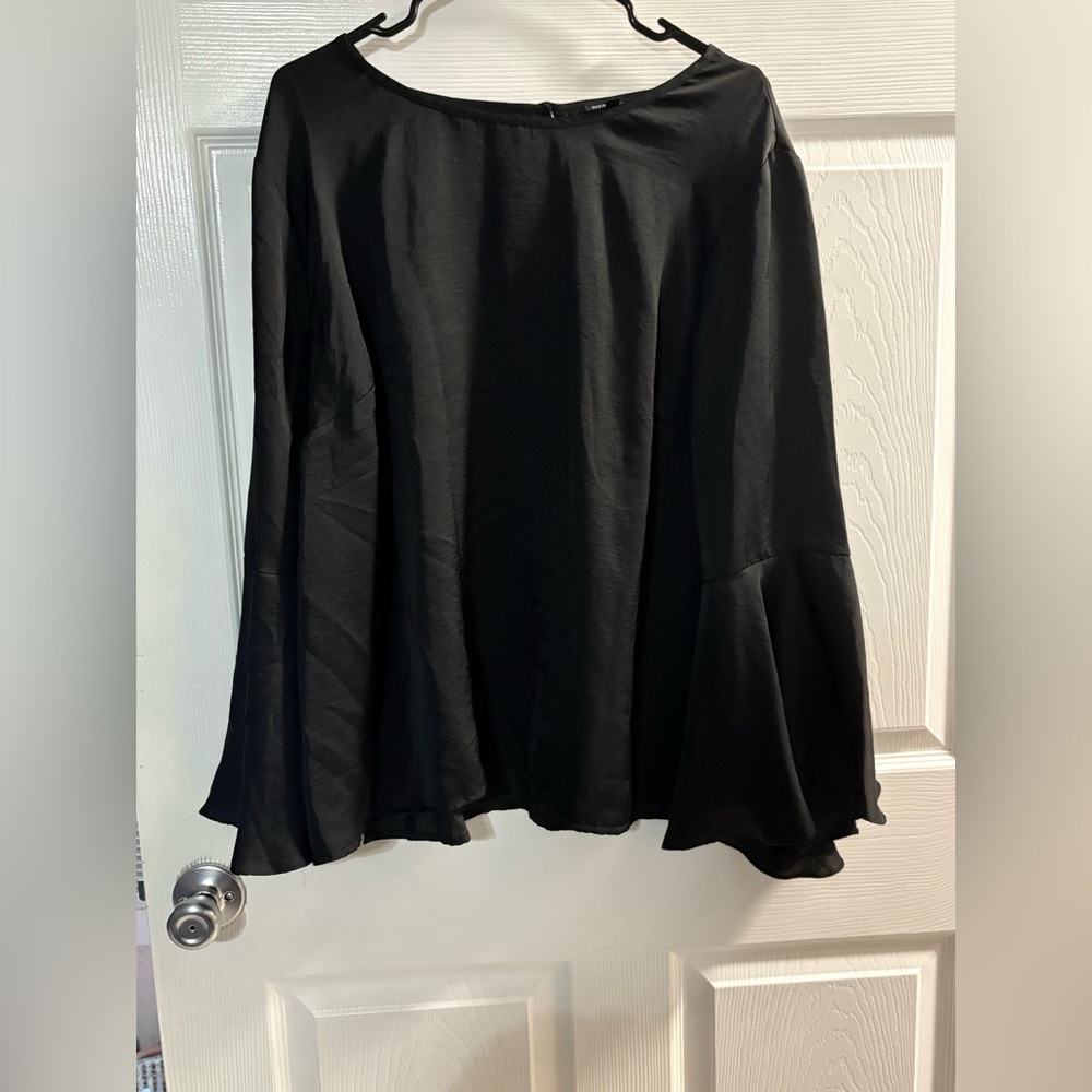 Who What Wear Black Blouse